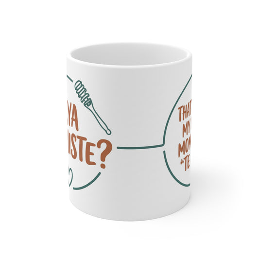 Spanglish Mom Gift Mug | Ceramic : "Latin Love Language" | Australia-Wide Shipping
