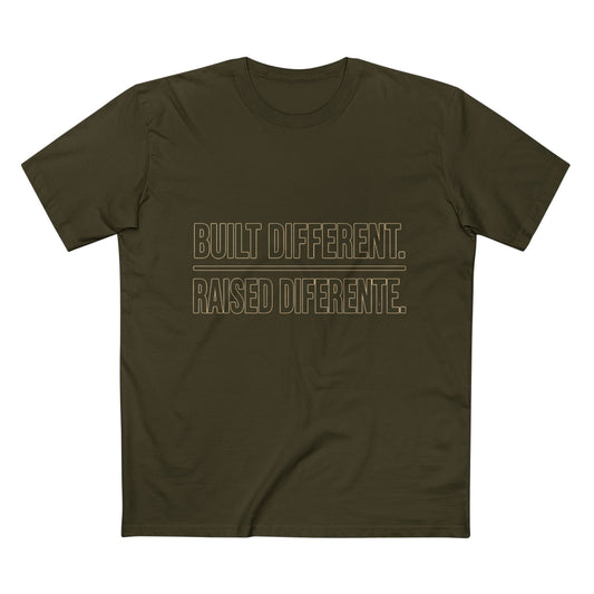 Built Different Raised Diferente T-Shirt | Spanglish Bilingual Tee Australia