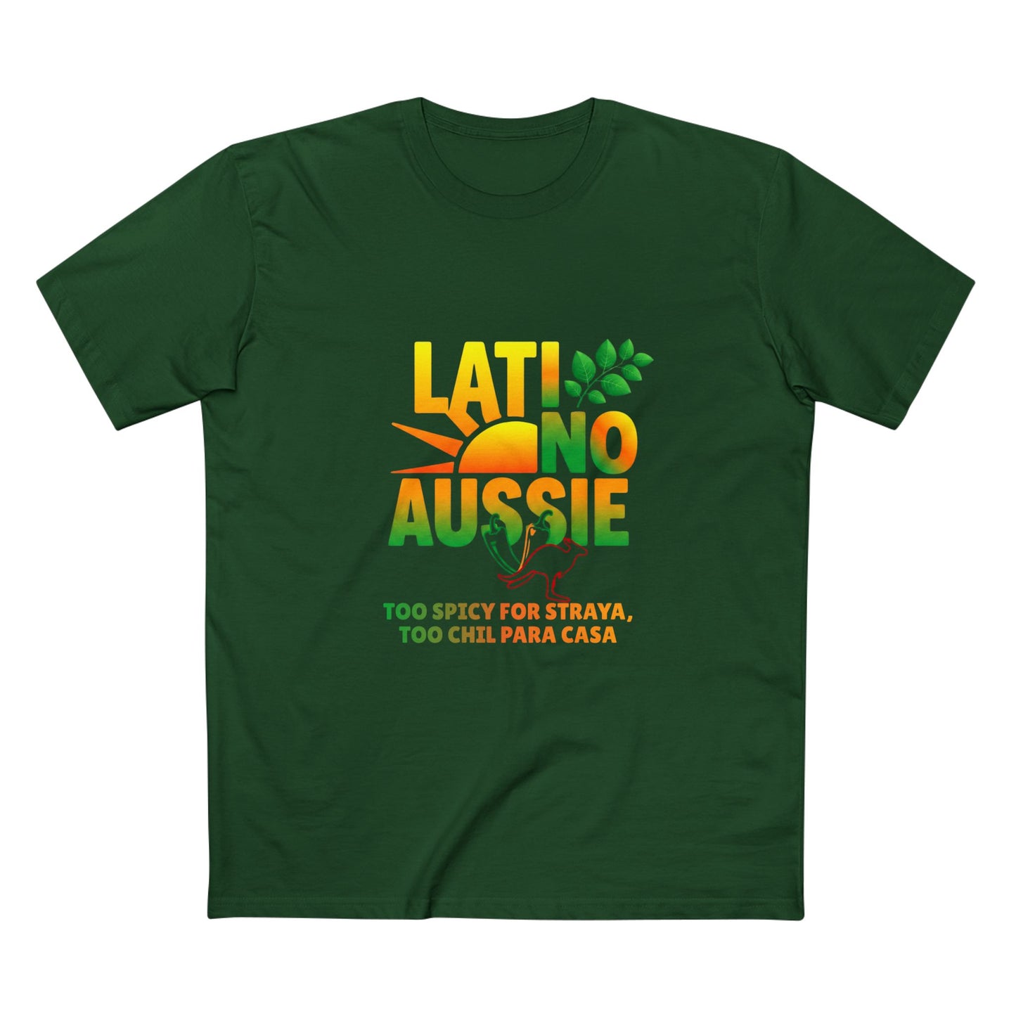 Latino Aussie T-Shirt | Latin Australian Men Pride Tee | Gift for Latinos