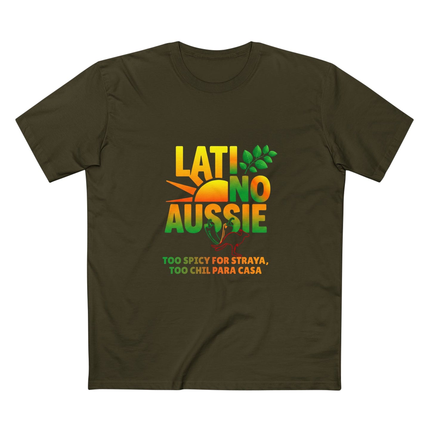Latino Aussie T-Shirt | Latin Australian Men Pride Tee | Gift for Latinos