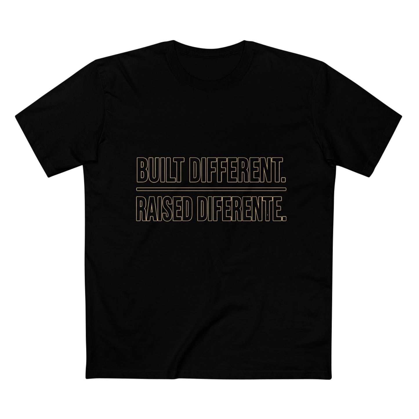 Built Different Raised Diferente T-Shirt | Spanglish Bilingual Tee Australia