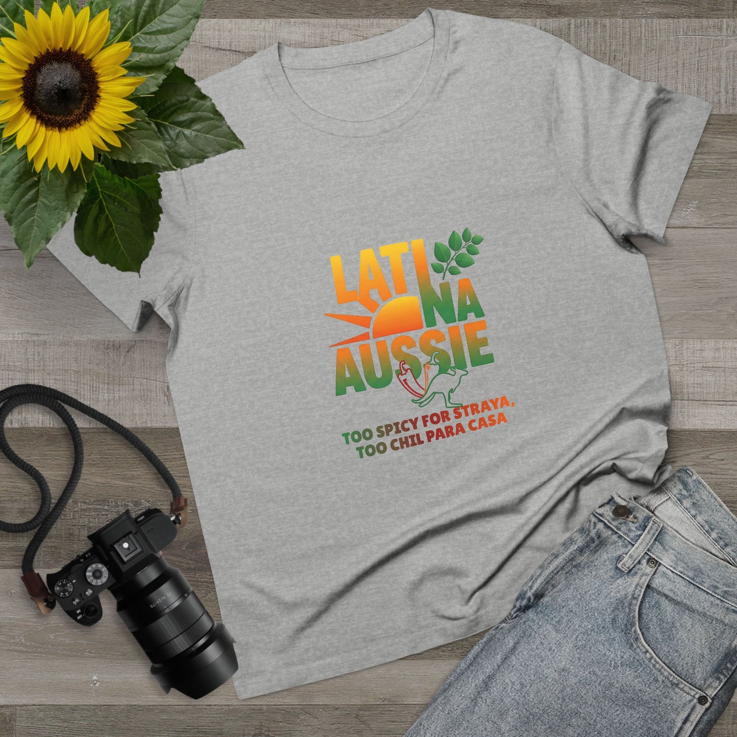 Latina Aussie T-Shirt | Latin Australian Women Pride Tee | Gift for Latinas