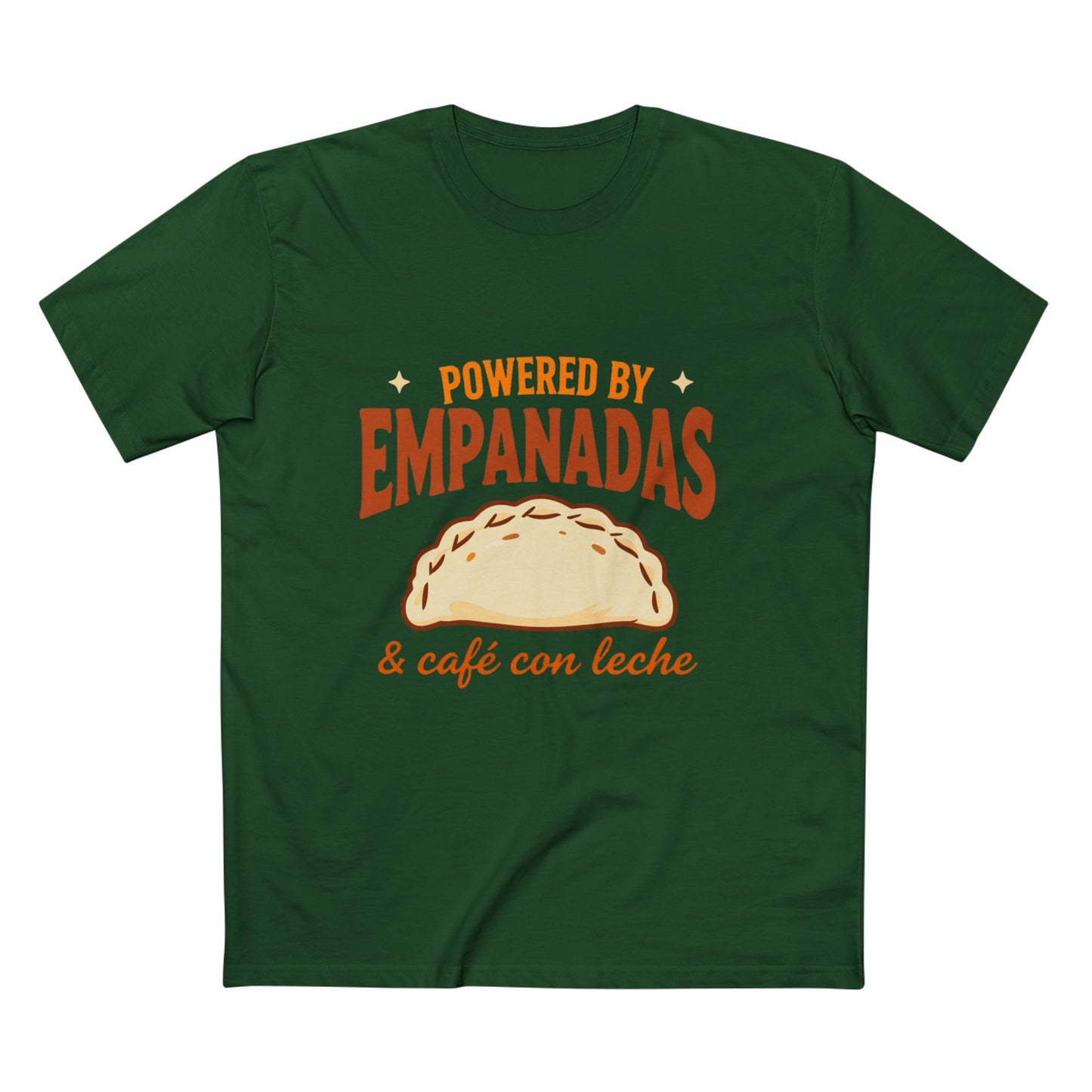 Powered by Empanadas & Café con Leche T-Shirt | Latin Food Gift Tee Australia