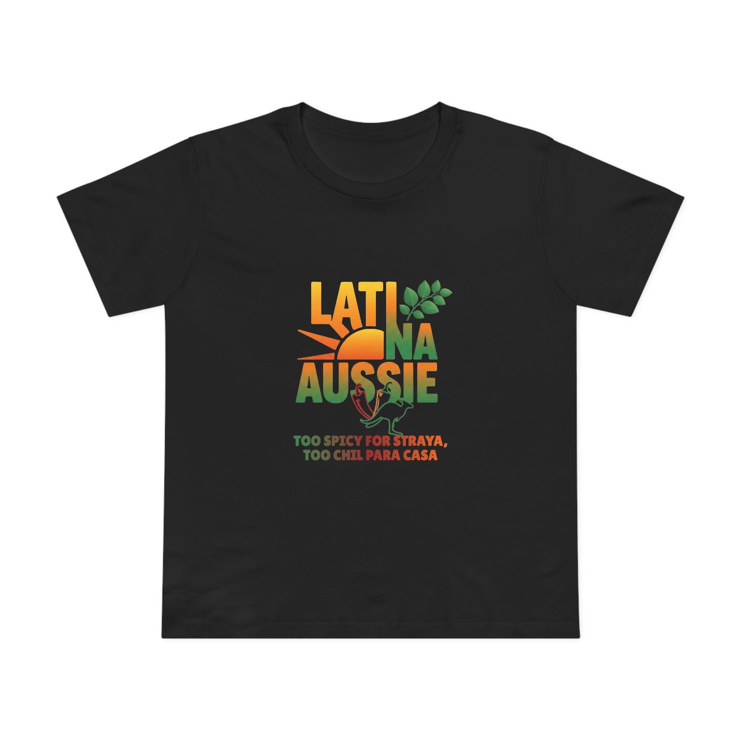 Latina Aussie T-Shirt | Latin Australian Women Pride Tee | Gift for Latinas
