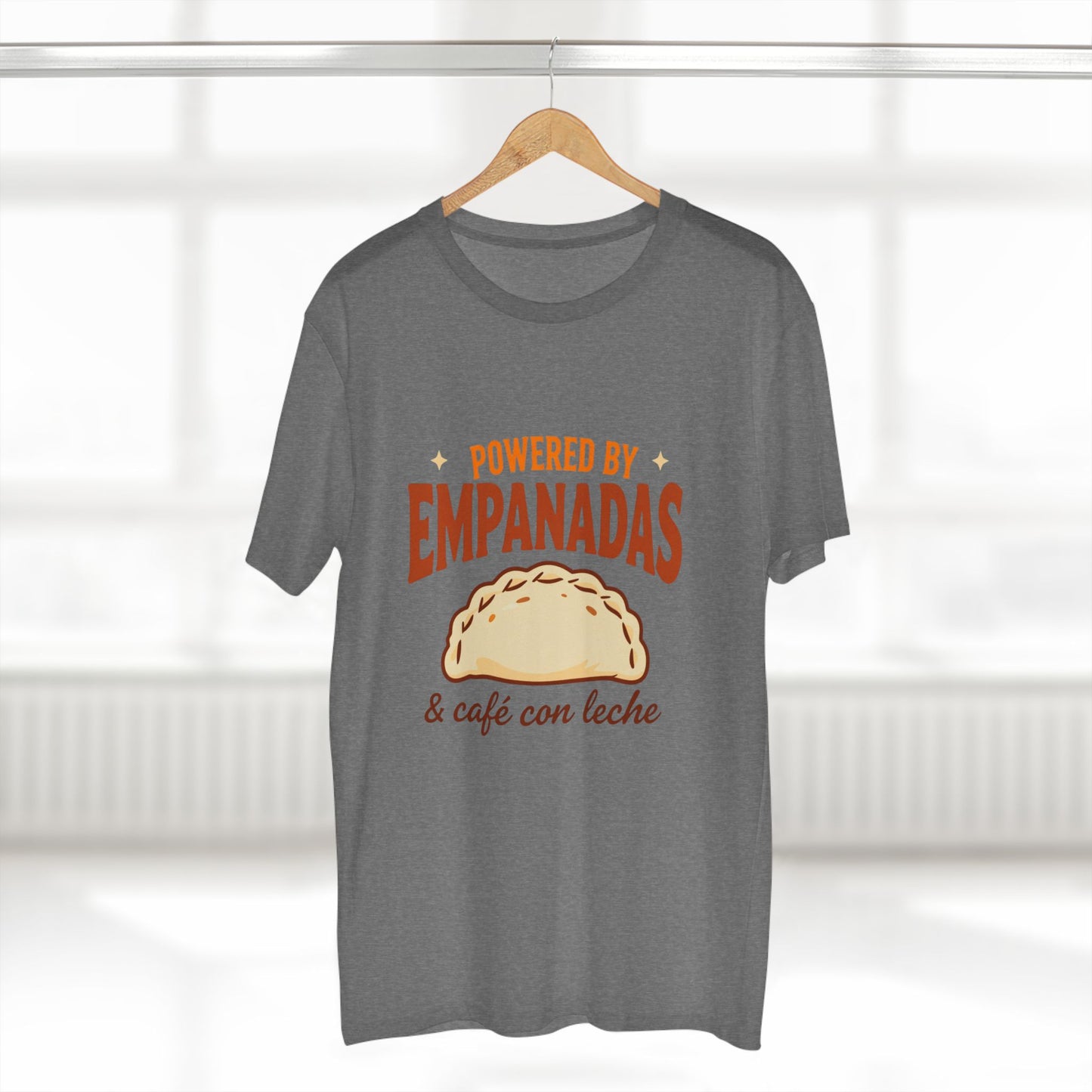 Powered by Empanadas & Café con Leche T-Shirt | Latin Food Gift Tee Australia