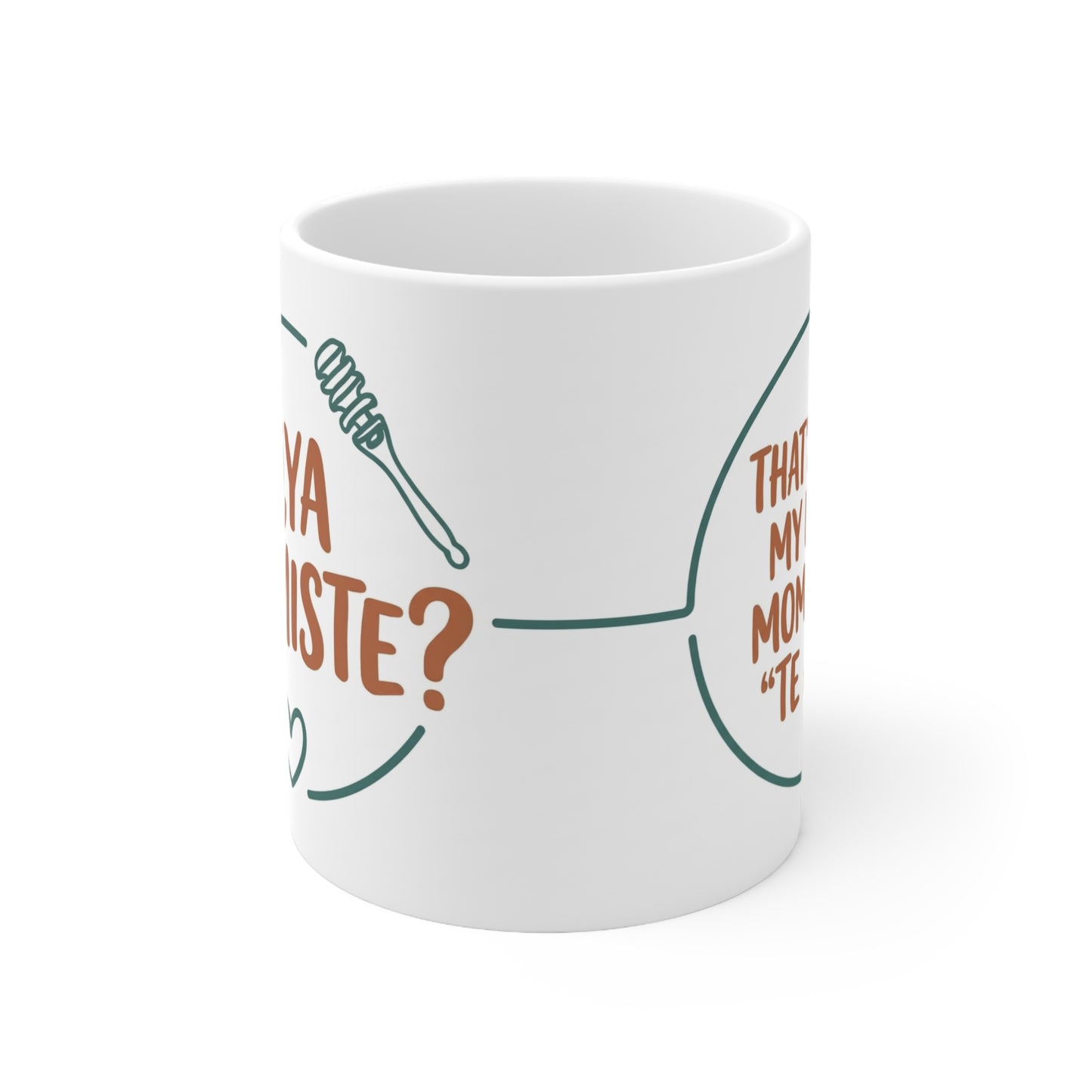 Spanglish Mom Gift Mug | Ceramic : "Latin Love Language" | Australia-Wide Shipping