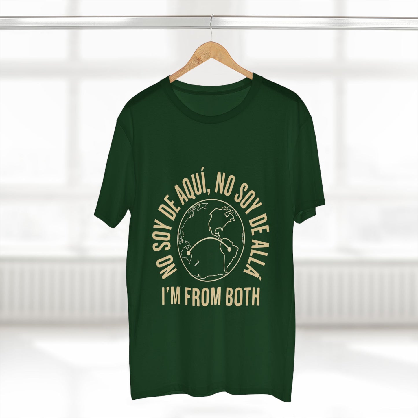 No Soy de Aquí, No Soy de Allá T-Shirt | Latin Australian Unisex Pride Tee | Gift for Latinos