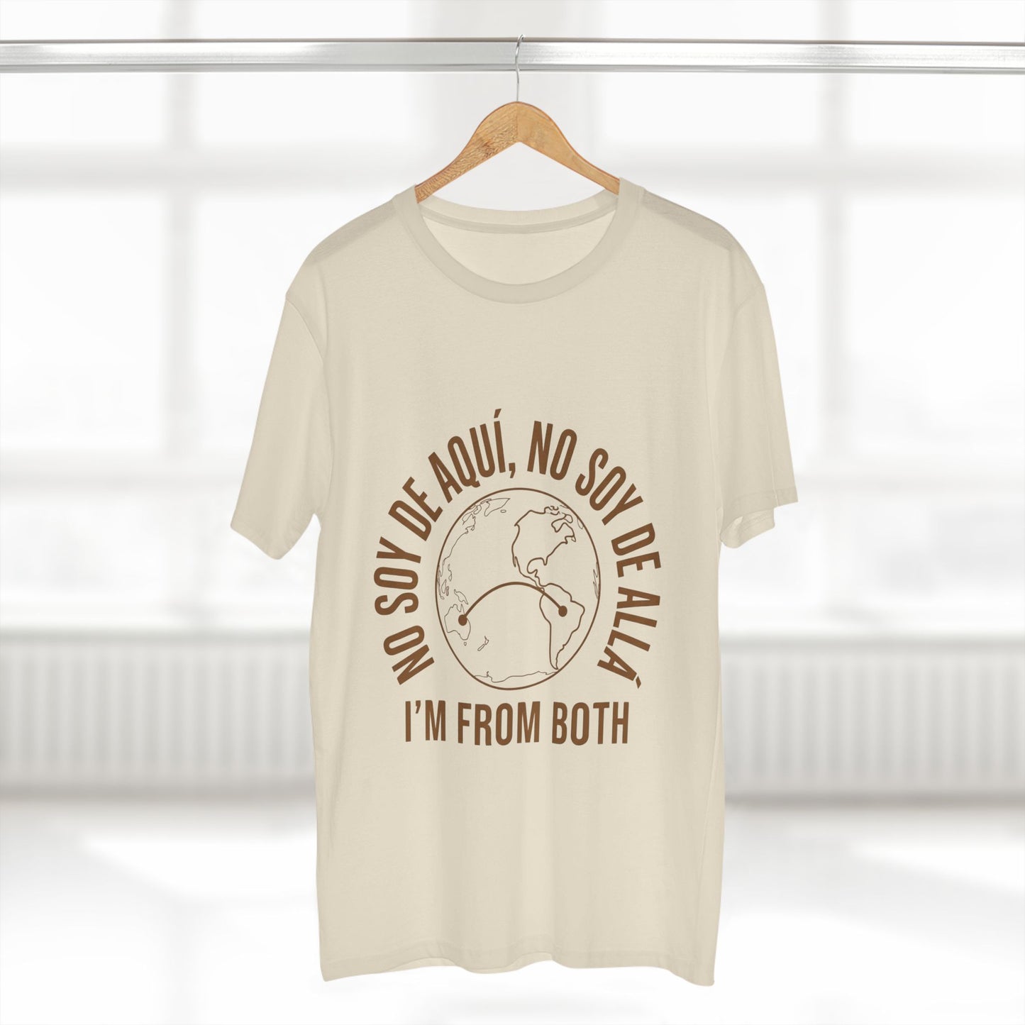 No Soy de Aquí, No Soy de Allá T-Shirt | Latin Australian Unisex Pride Tee | Gift for Latinos