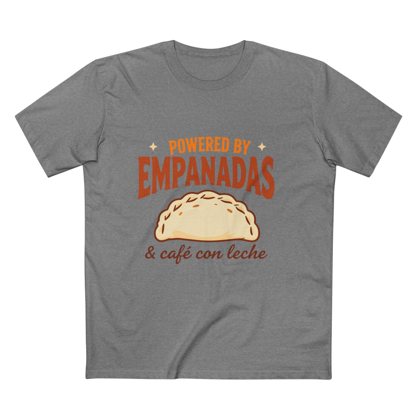 Powered by Empanadas & Café con Leche T-Shirt | Latin Food Gift Tee Australia