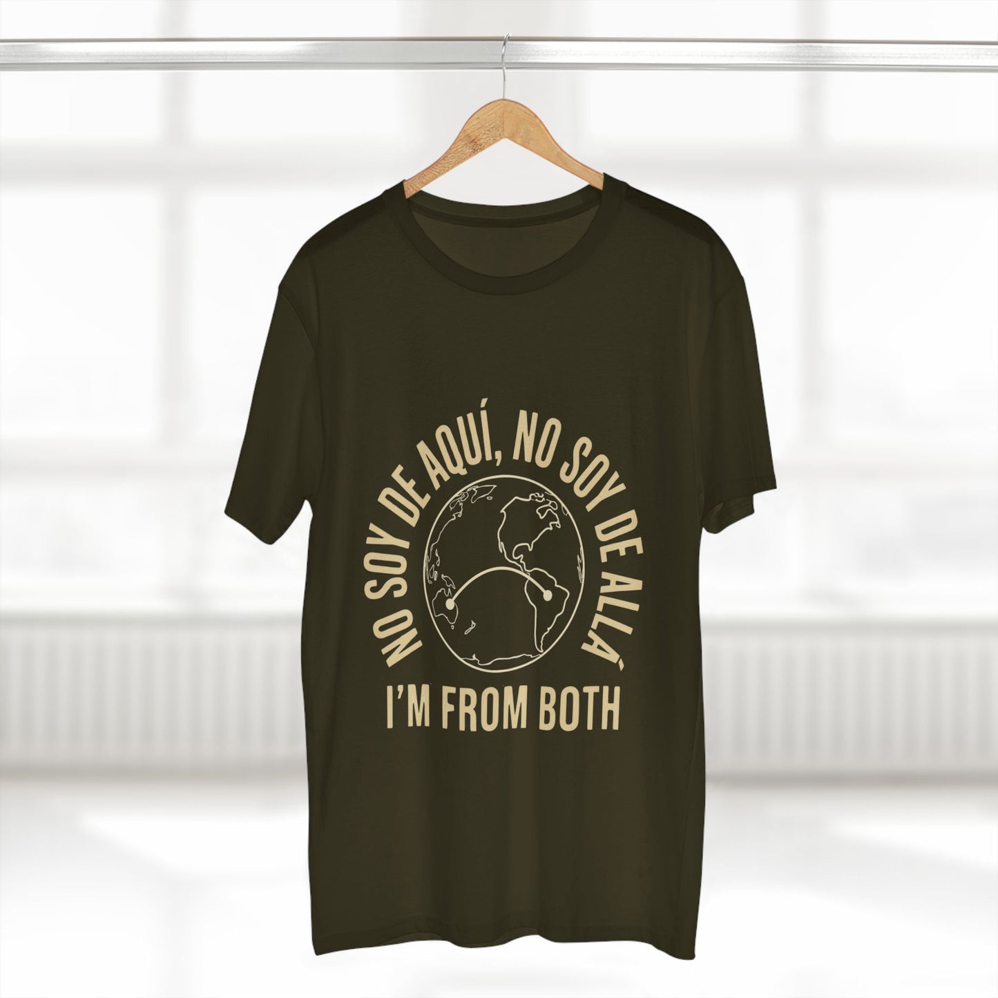 No Soy de Aquí, No Soy de Allá T-Shirt | Latin Australian Unisex Pride Tee | Gift for Latinos